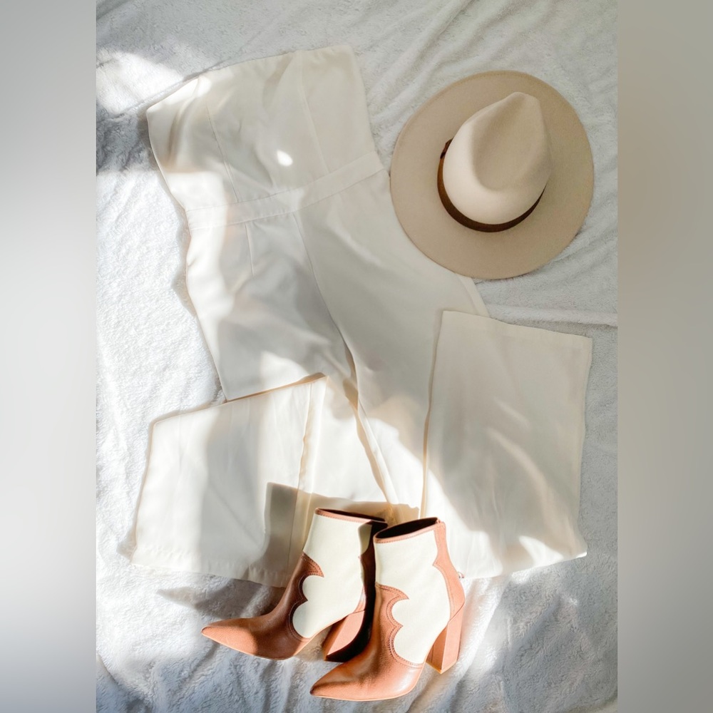 Ivory jumpsuit